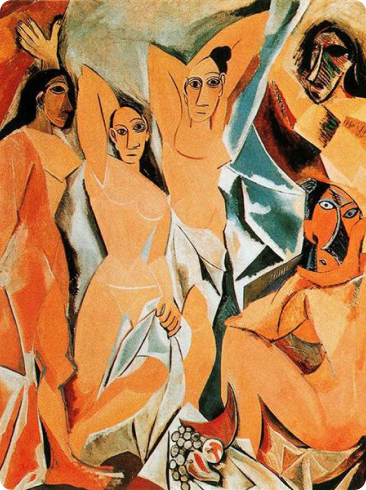 Les Demoiselles d'Avignon by Pablo Picasso