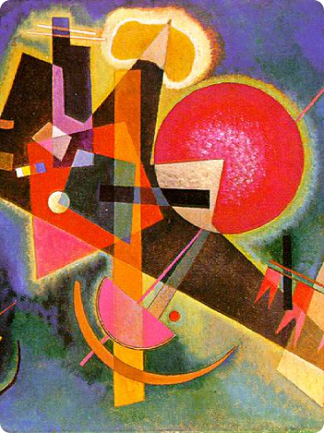 In Blue by Wassily Kandinsky