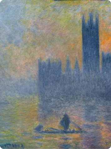 Houses of Parliament by Claude Monet
